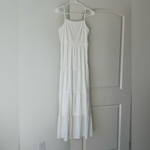 H&M White Maxi Dress